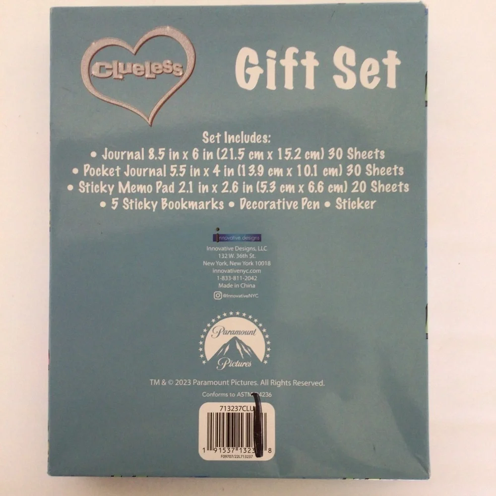 CLUELESS GIFT SET NWT